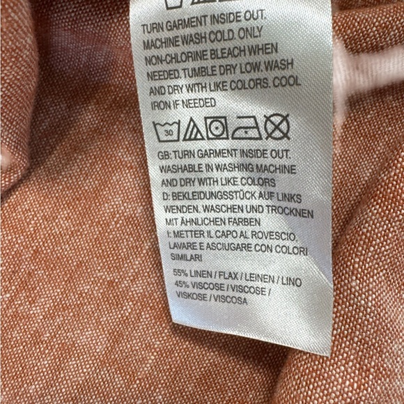 Centigrade‎ Rust Button-Up Shirt - Picture 6 of 6